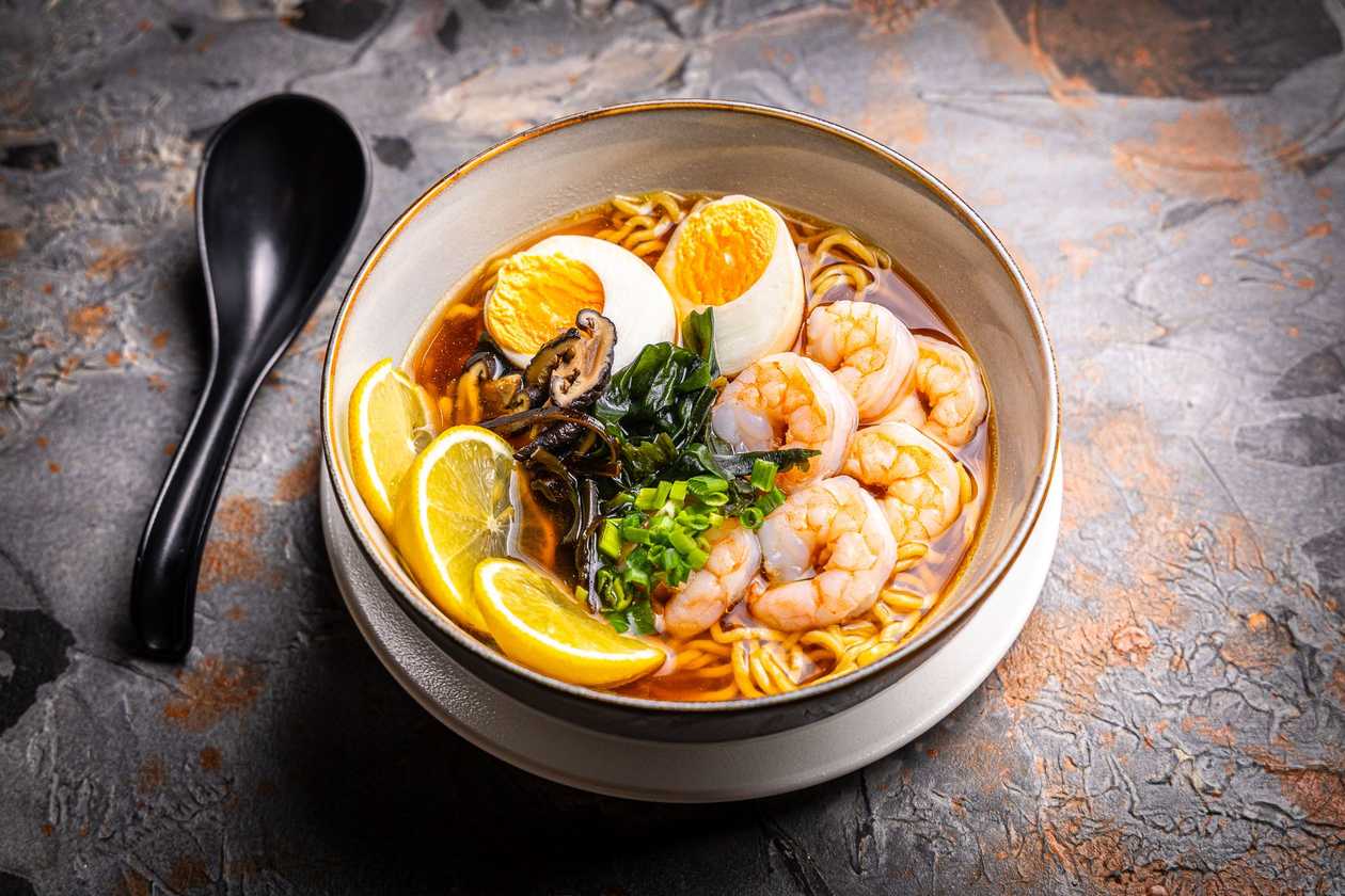 Yuzu Shrimp Ramen