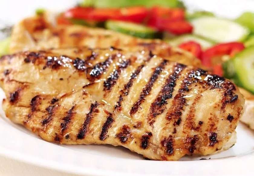 Piept de curcan la grătar