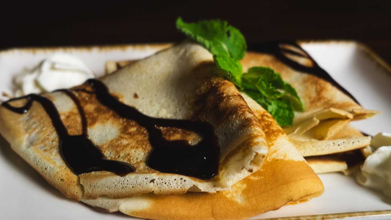 Clătite cu dulceață