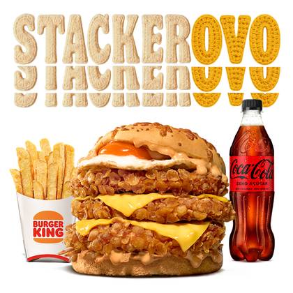 Stacker Triple Ovo Crispy Menu GR