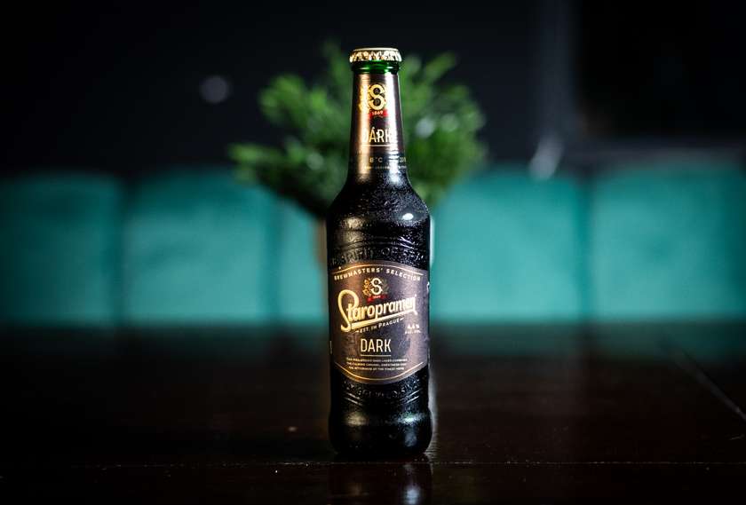 Staropramen dark sticla 0,33l