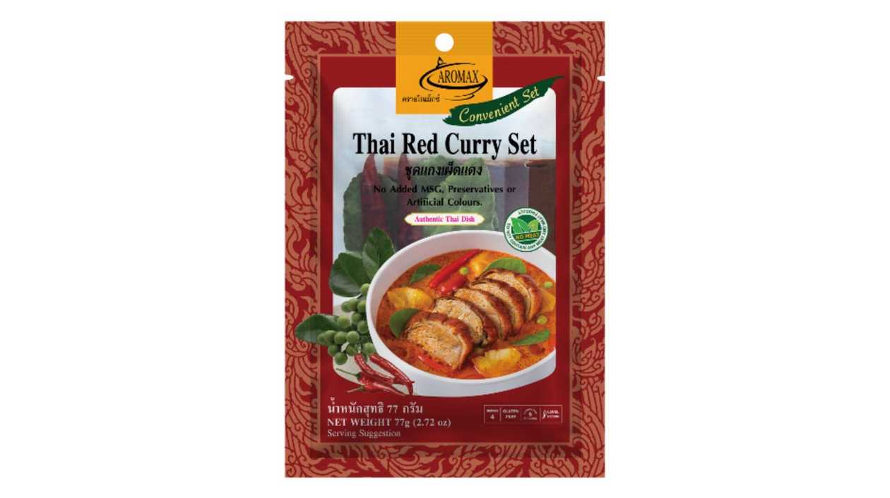 Aromax Thai Red Curry Kit (with Dried Spices), 77 g