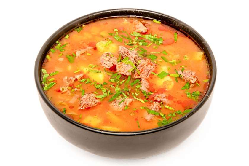 Ciorba de legume cu carne de vacuta