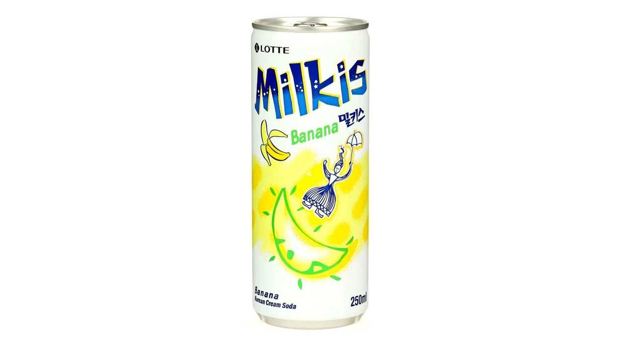 Lotte Milkis Banana Flavor, 250 ml