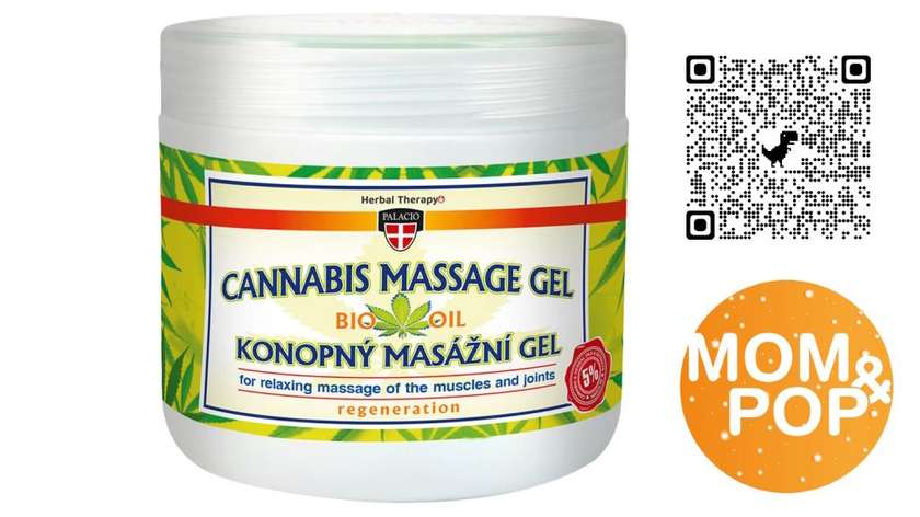 Palacio Cannabis Massage Gel Regeneration, 600ml