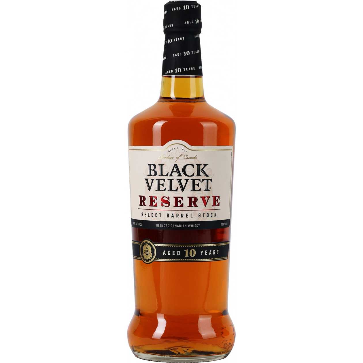 Whisky Black Velvet 10 Years Reserve