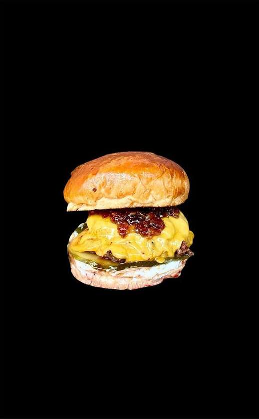 Smash Bacon Jam burger