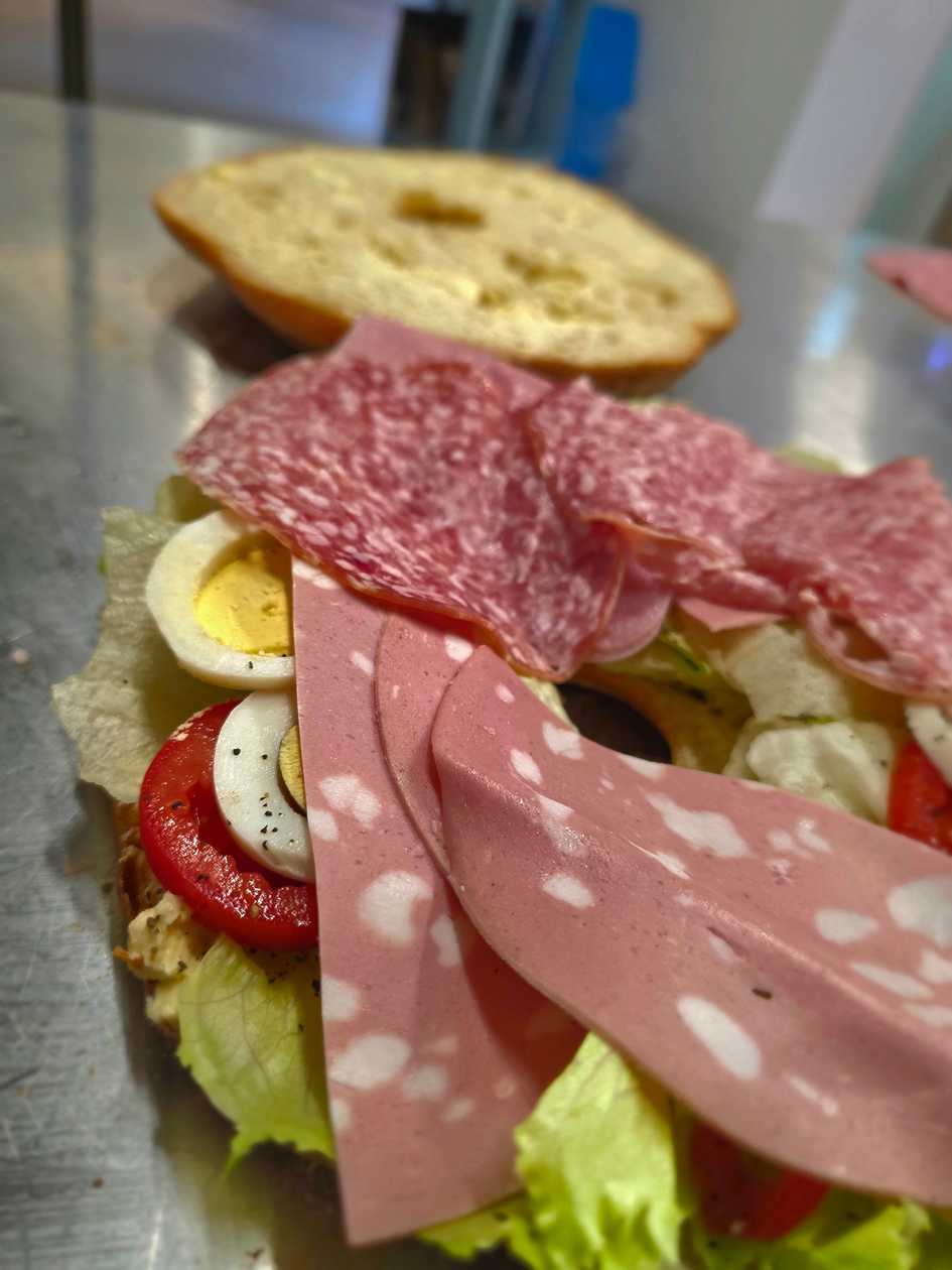 Ftira/Baguette Full With Cold Cuts