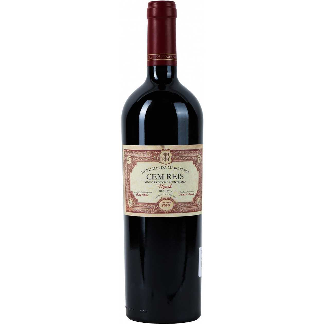 Herdade da Maroteira Cem Reis Reserva Syrah