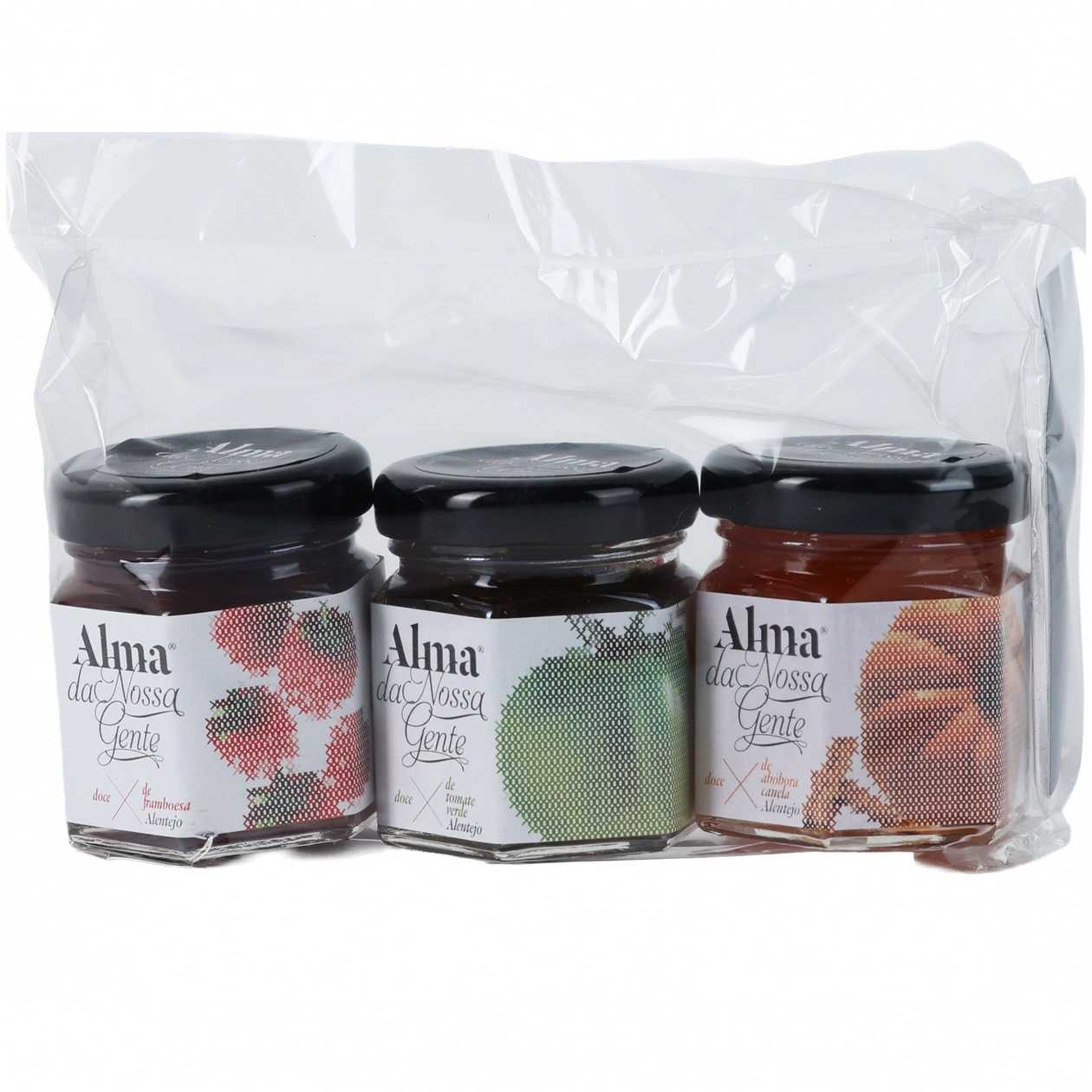 Conjunto Doces  Alma da Nossa Gente 3 x  50g