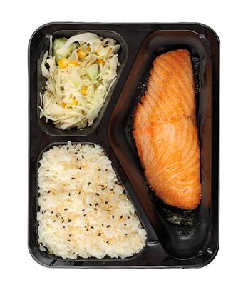 Bento Box Salted Salmon