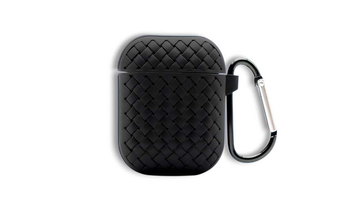 Soft Silicone Case for Airpods with Black Pattern (Airpods 1 / 2)