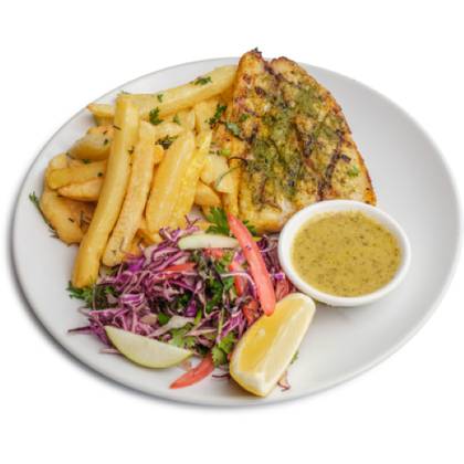 Mango Mustard Grilled Fish