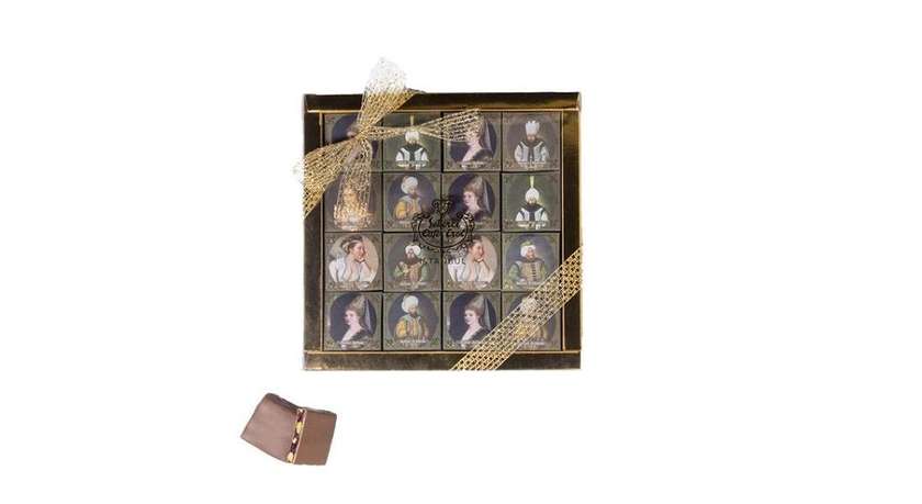 Şekerci Cafer Erol Çikolata Kaplı Narlı Fıstıklı Lokum - Kutulu Osmanlı Serisi