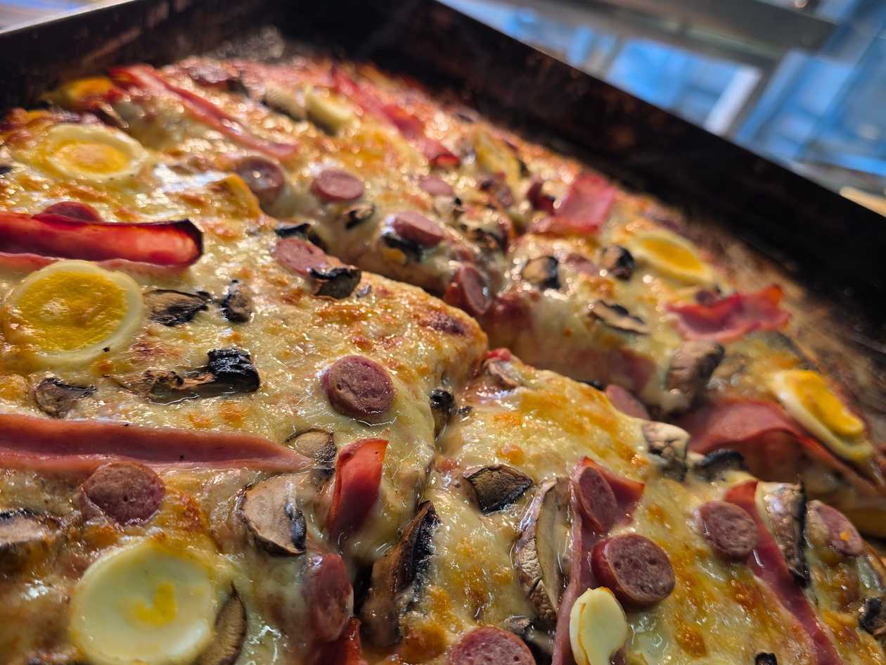 Capricciosa Round Pizza