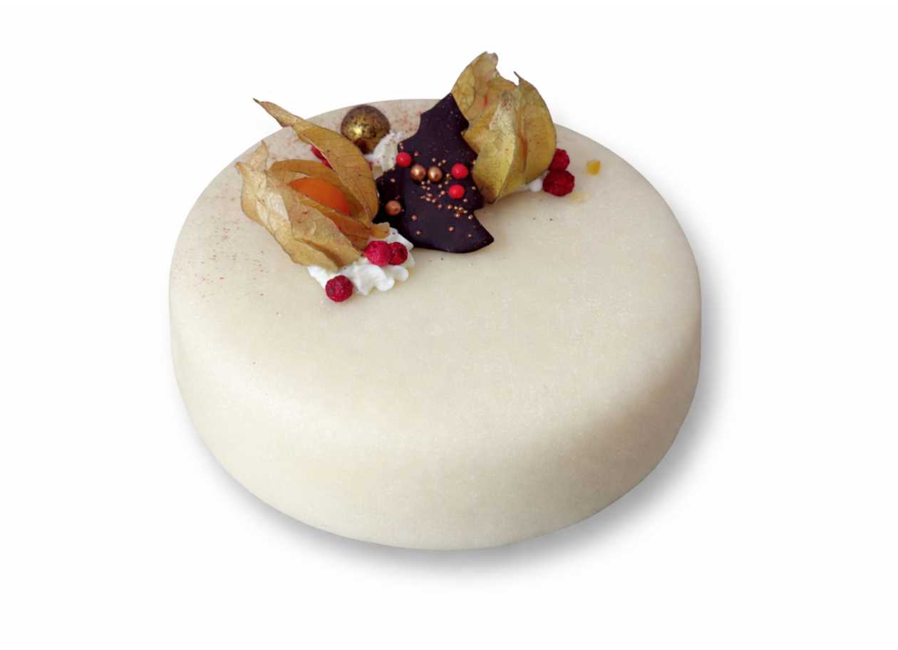 Kohupiima-martsipanitort