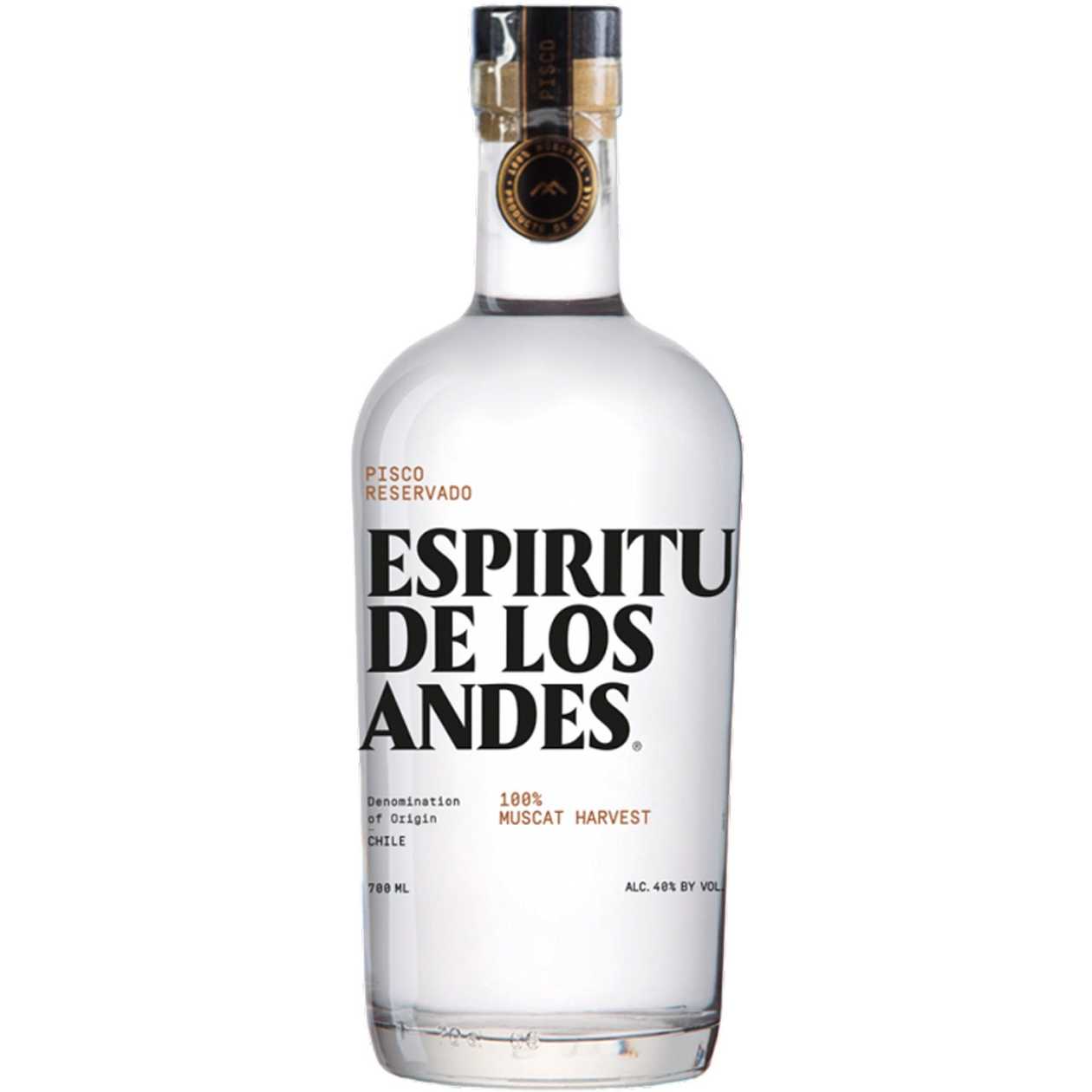 Pisco Espiritu de Los Andes