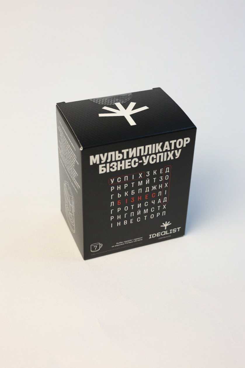 Coffee set «Multiplier of business success» from FORBES and IDEALIST