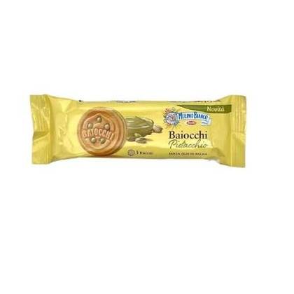 Mulino bianco baiocchi pistachio 28g