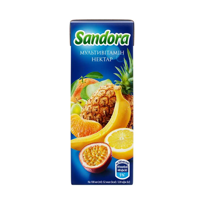Сік Sandora Мультивітамін (200мл)
