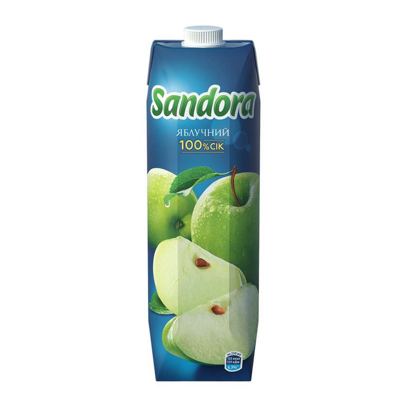 Яблучний сік Sandora (950мл)