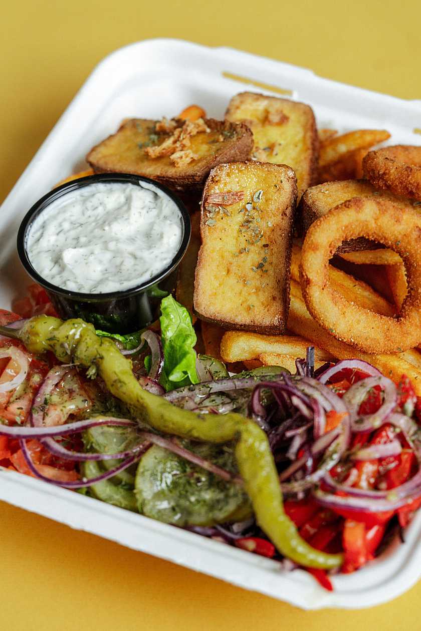 Vegetarian plate