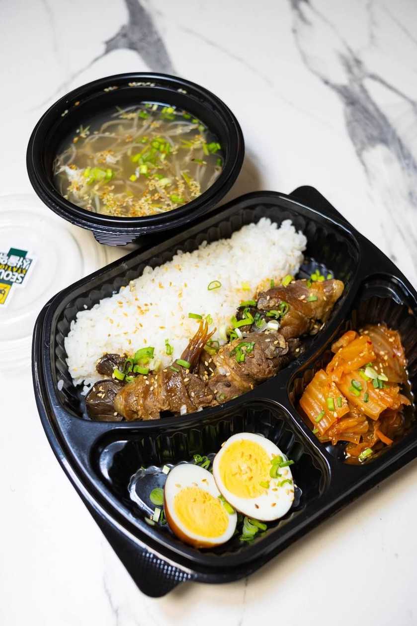 Bossam Kimchi Lunch Set