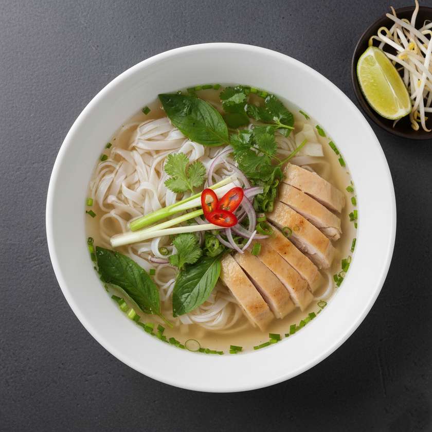 Zupa Pho z Kurczakiem