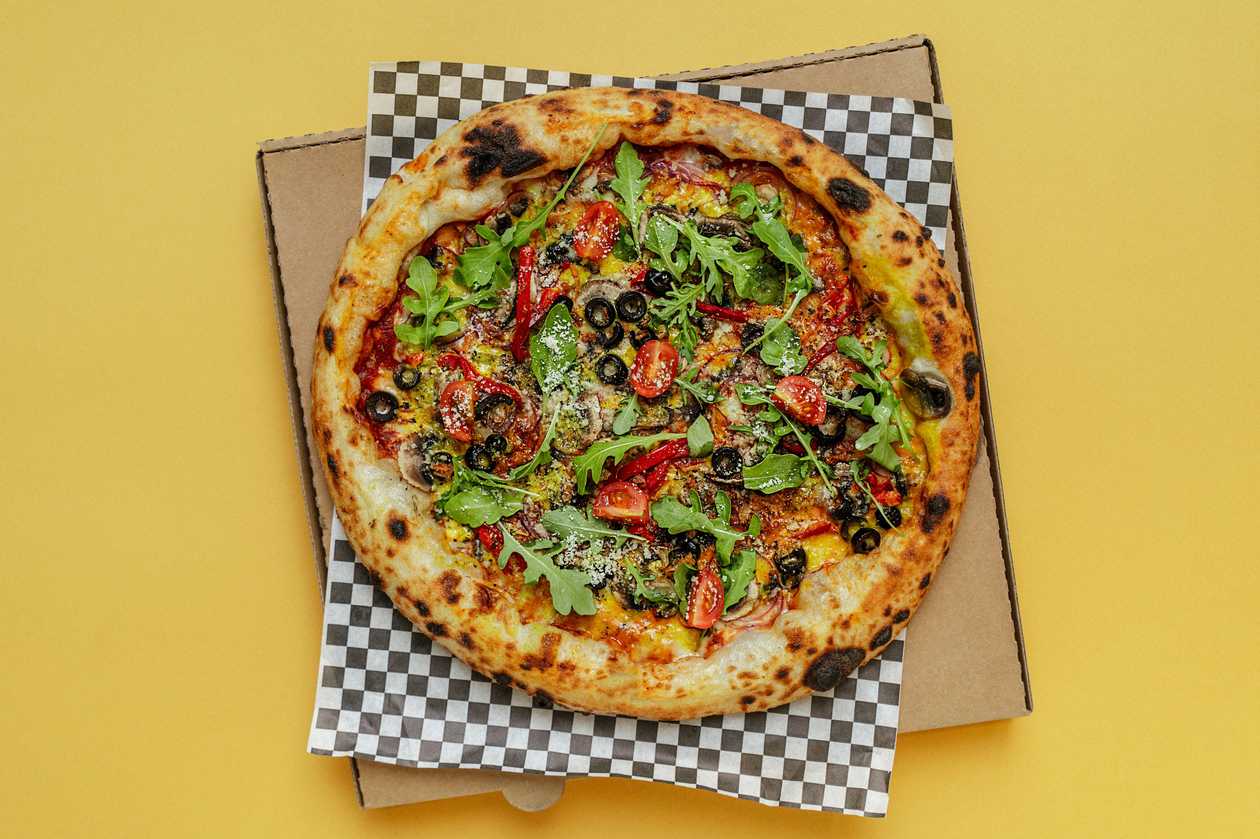 Vegetarian pizza