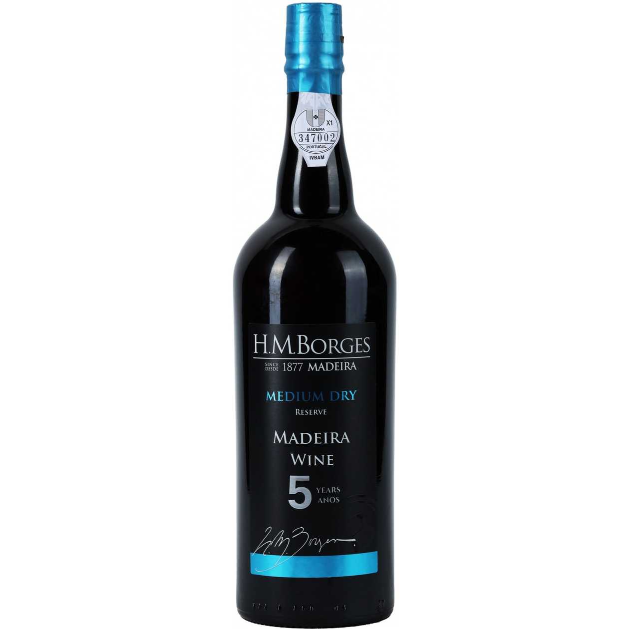 Madeira H.M. Borges Reserva Meio Seco 5 Anos
