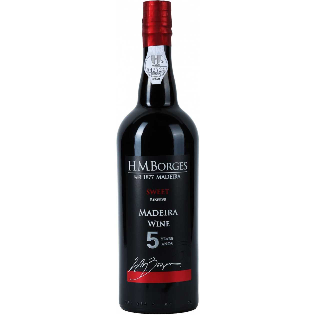 Madeira H.M. Borges Reserva Doce 5 Anos