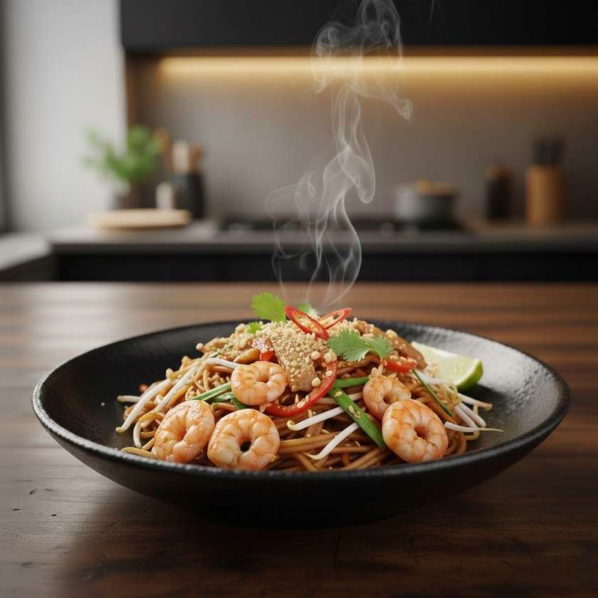 Pad Thai z Krewetkami