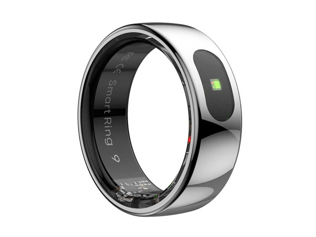 Powerton SMART RING PRO chytrý prsteň veľkosť 7, strieborný