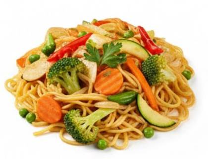 25. Egg Noodles with Vegetables