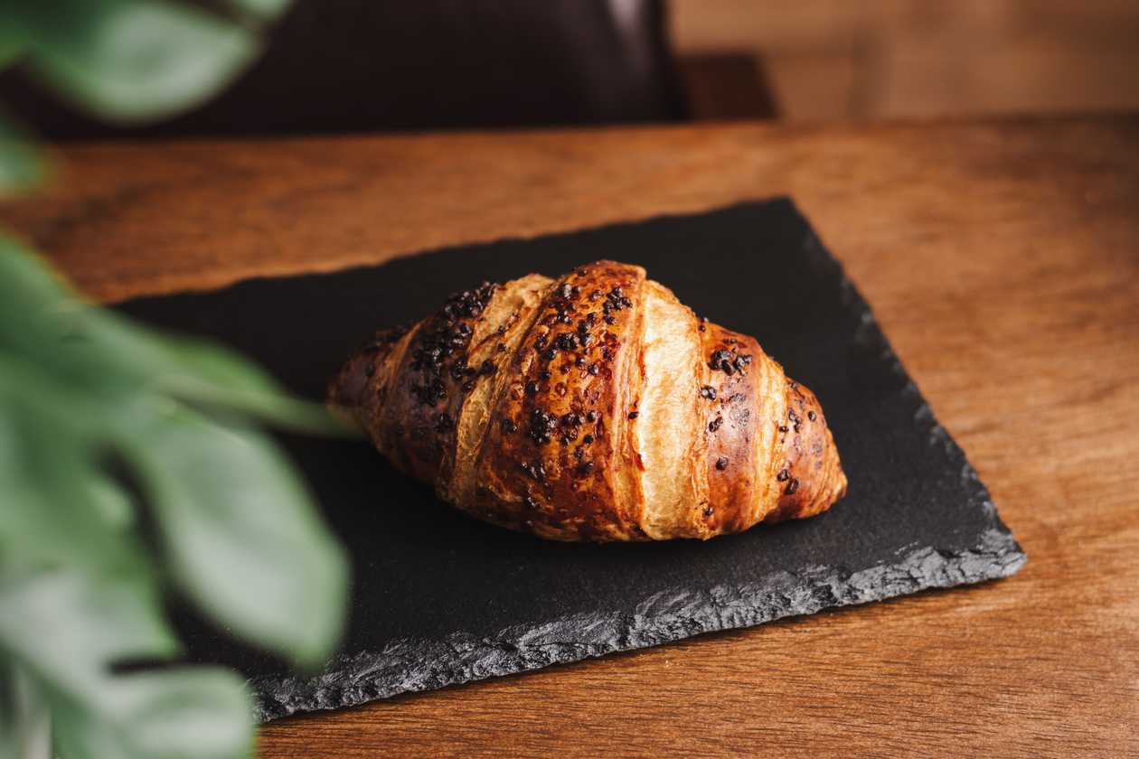 Pähklikreemi croissant