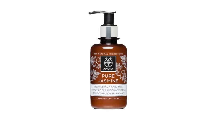 Apivita Pure Jasmine Moisturizing Body Milk, Ενυδατικό Γαλάκτωμα Σώματος Με Γιασεμί 200ml