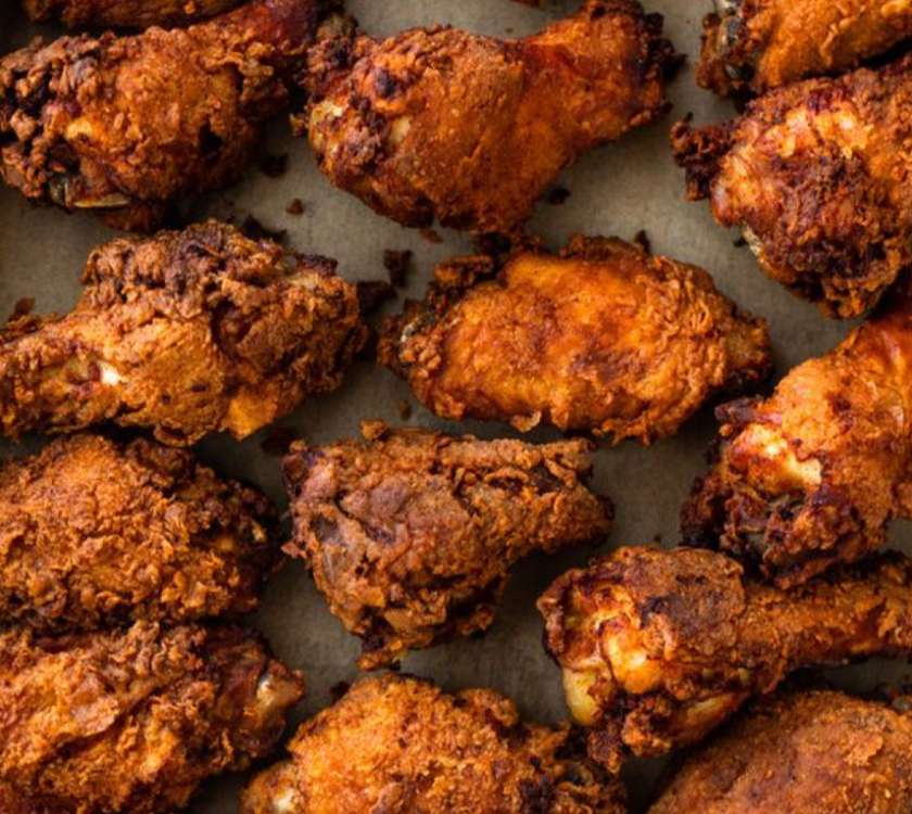 Meniu aripioare SEMIPICANTE de pui