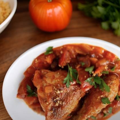 Ostropel de pui cu mamaliguta 450g