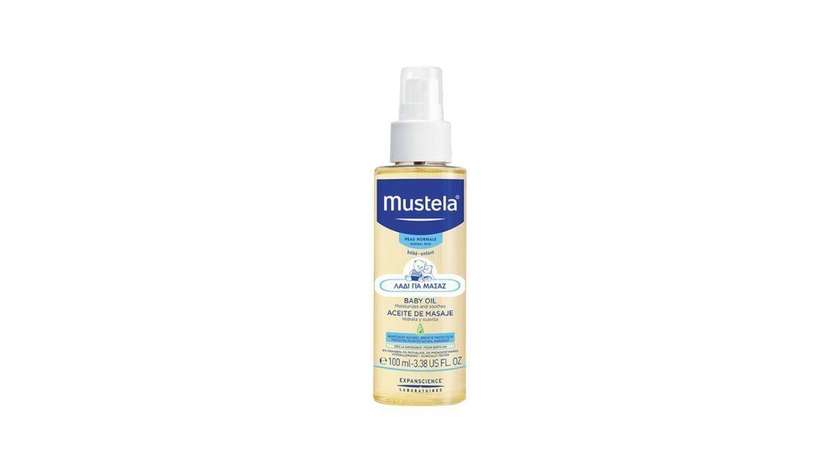 Mustela Massage Baby Oil 100Ml