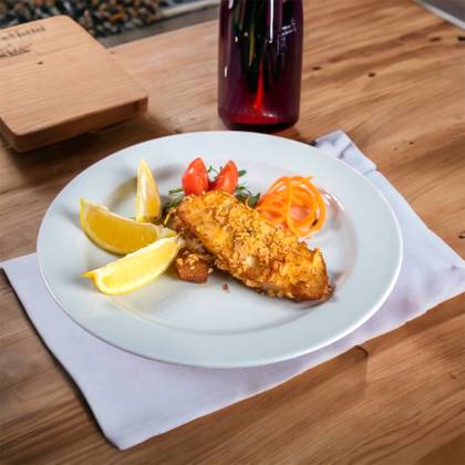 Salau tavalit in crusta porumb