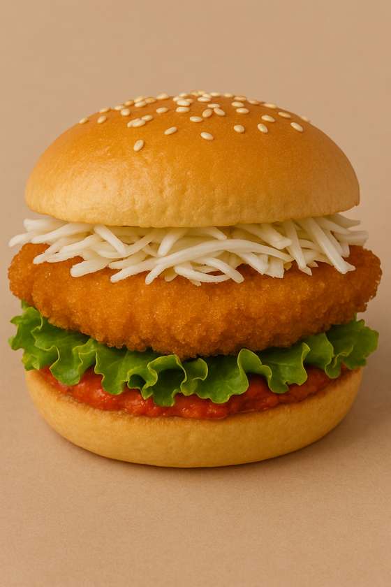 Sandvici cu Snitel de pui