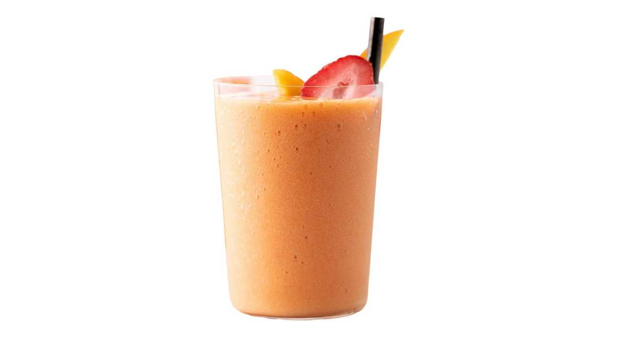 Mango, Pineapple & Papaya Smoothie