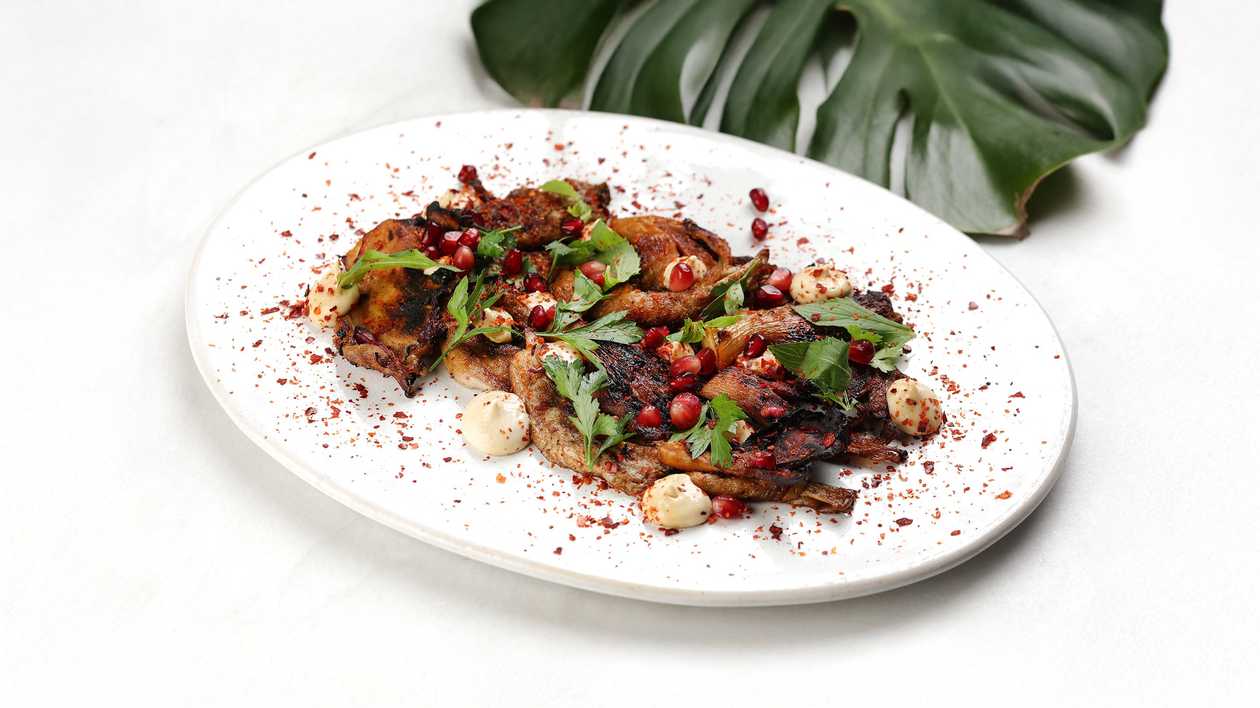 Grilled Wild Mushrooms (VG)