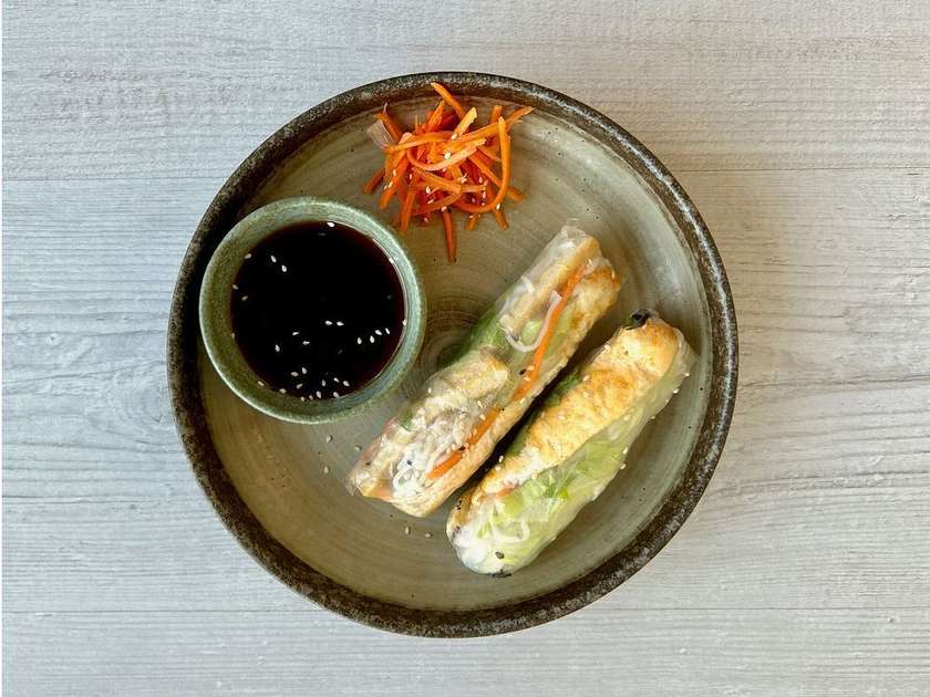 Letní závitky s tofu