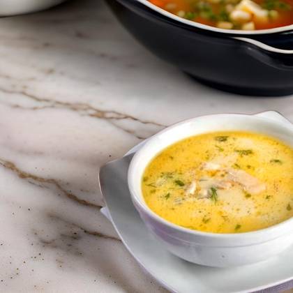 Ciorba a la grec de pui 400g