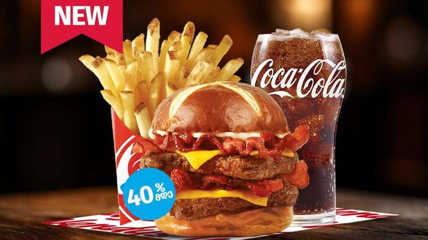 Pretzel BBQ Baconator