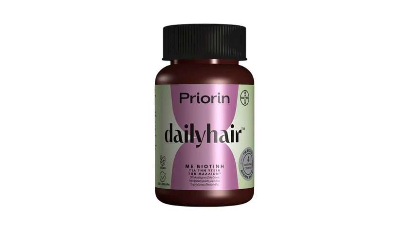 Priorin Dailyhair με Βιοτίνη, 30gummies