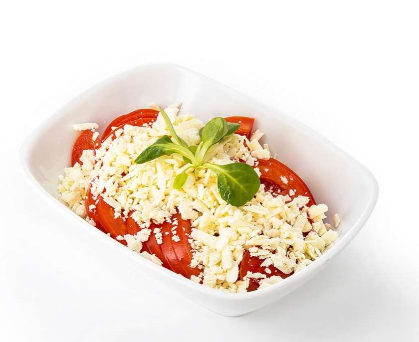 Salata de rosii cu telemea 150g