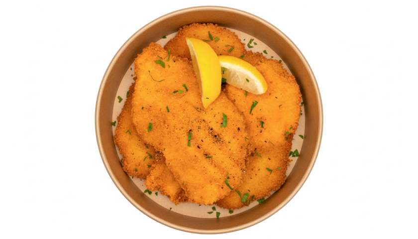 Snitel din piept de pui