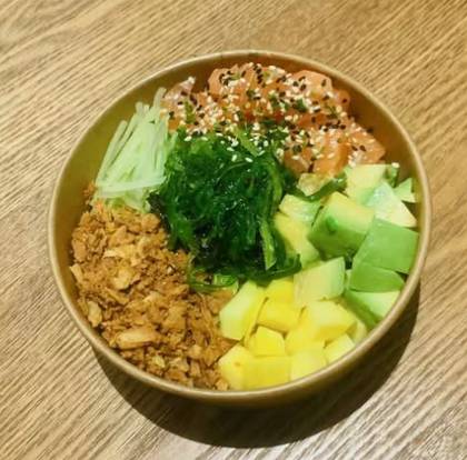 C1 (Box) Salmon Poke Bowl